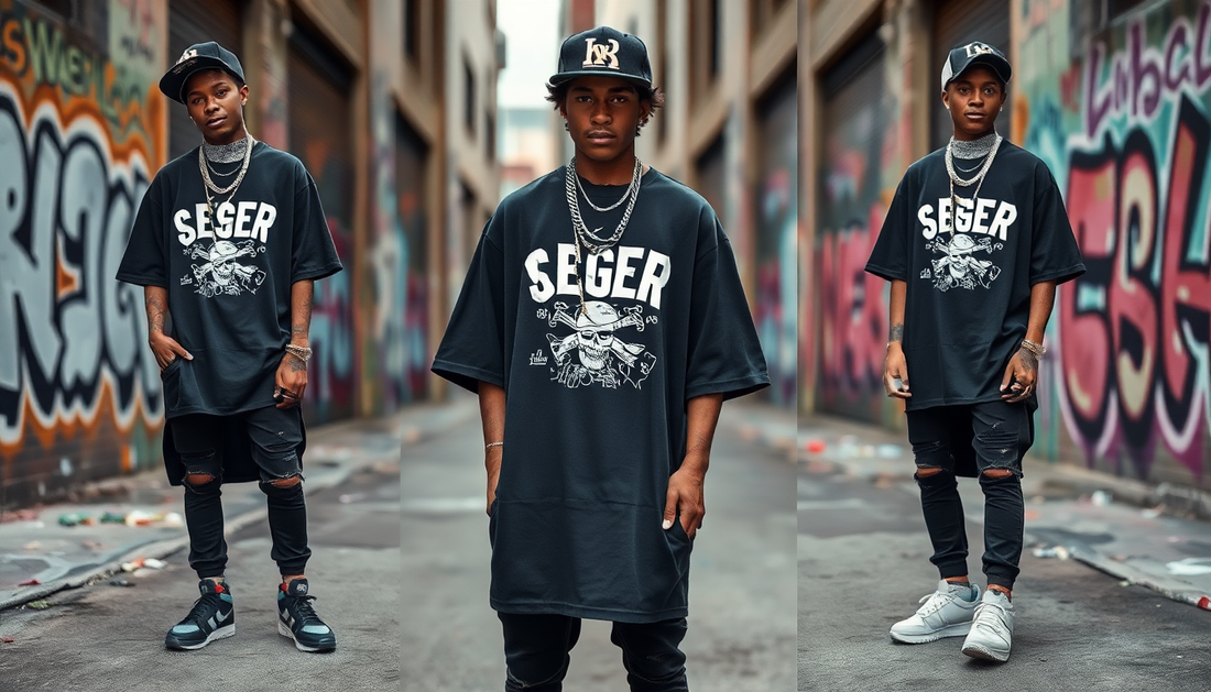 How to Style Oversized Tees Like a Rap Star