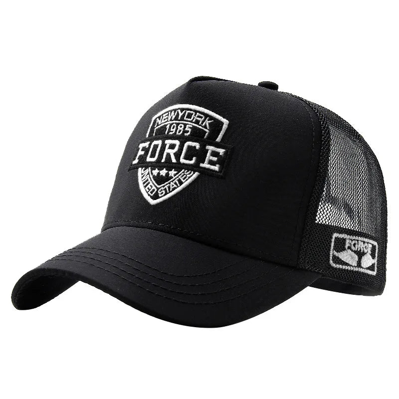 Summer Mesh Baseball Cap – Unisex Breathable Snapback Hat for Outdoor Sports & Hip Hop Style - Image 4