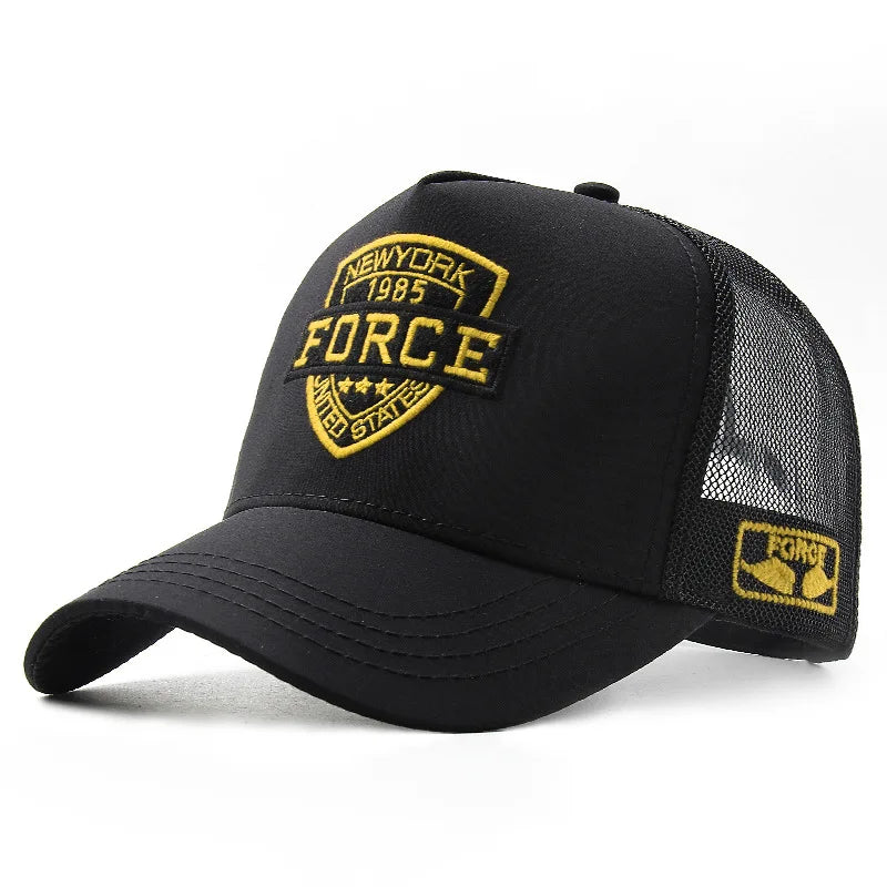 Summer Mesh Baseball Cap – Unisex Breathable Snapback Hat for Outdoor Sports & Hip Hop Style - Image 6