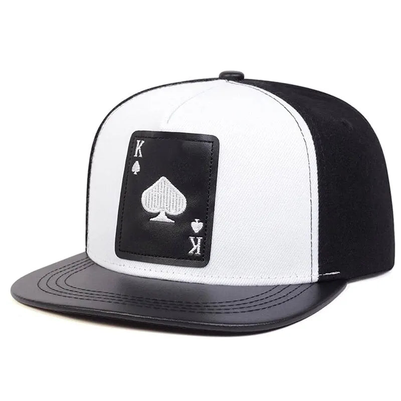 PU Leather Hip-Hop Baseball Cap - Image 4