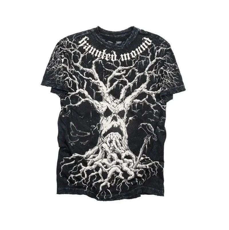 2000s Affliction-Style Graphic T-Shirt – Retro Punk Hip Hop Oversized Tee for Men - Image 6