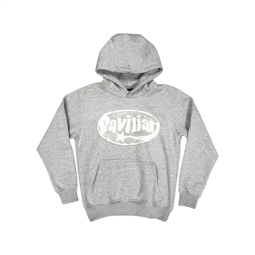 Retro logo pattern printed casual sweatshirt hip-hop gothic couple sportswear set high street trendy and fashionable loose set - Image 8