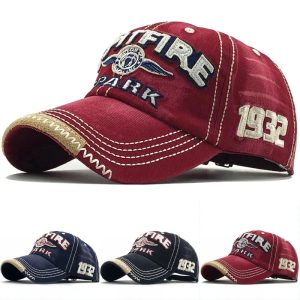 Embroidered Letter Cotton Baseball Cap – Unisex Cowboy Hip Hop Snapback for Summer Sports & Street Style