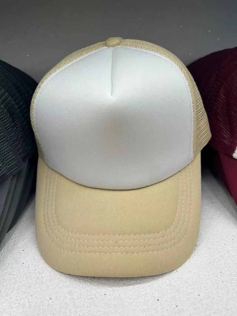 Customized Logo Mesh Baseball Caps – Unisex 5-Panel Trucker Snapback Hats for Summer - Image 34