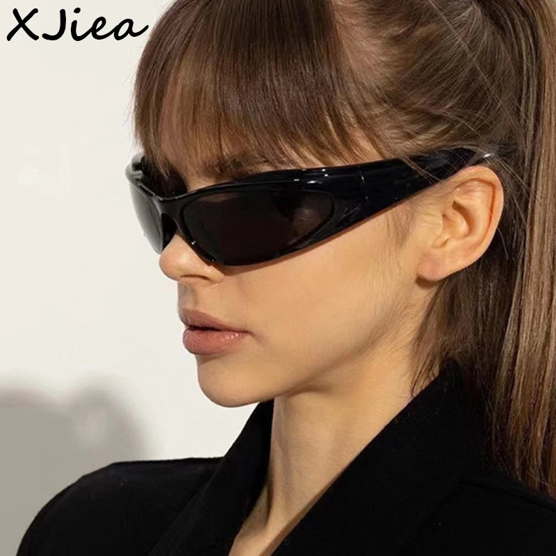 Y2K Oval Sunglasses – Vintage Punk UV400 Eyewear for Women & Men