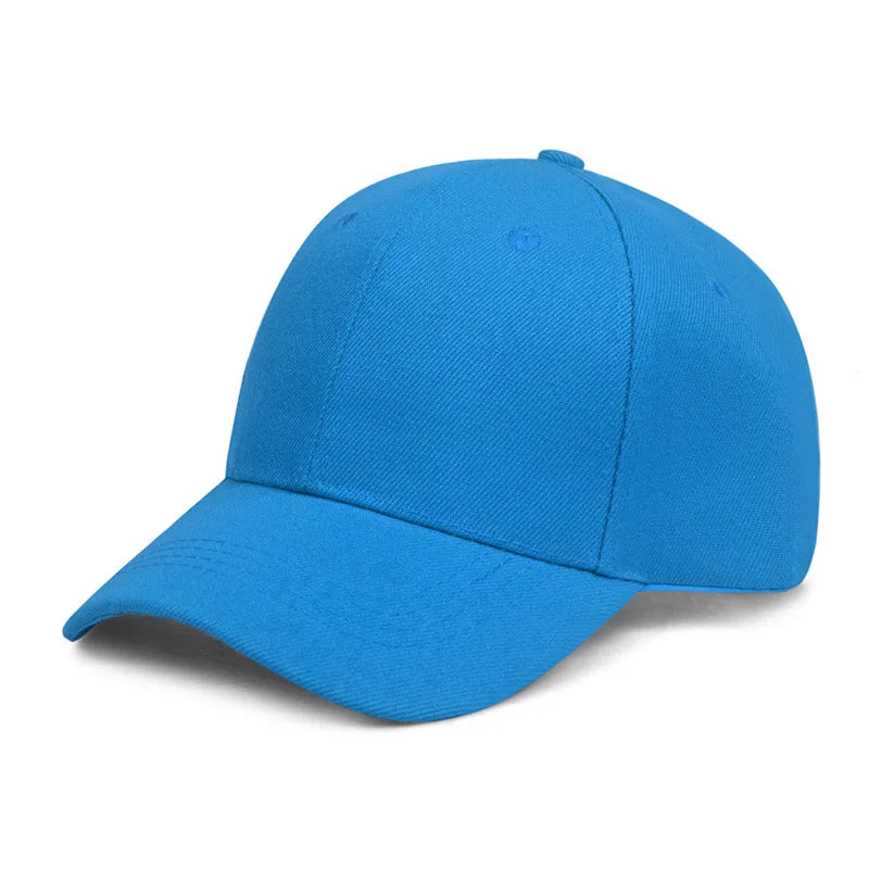 Plain Casual Baseball Cap – Unisex Adjustable Snapback Dad Hat for Street & Everyday Style - Image 5