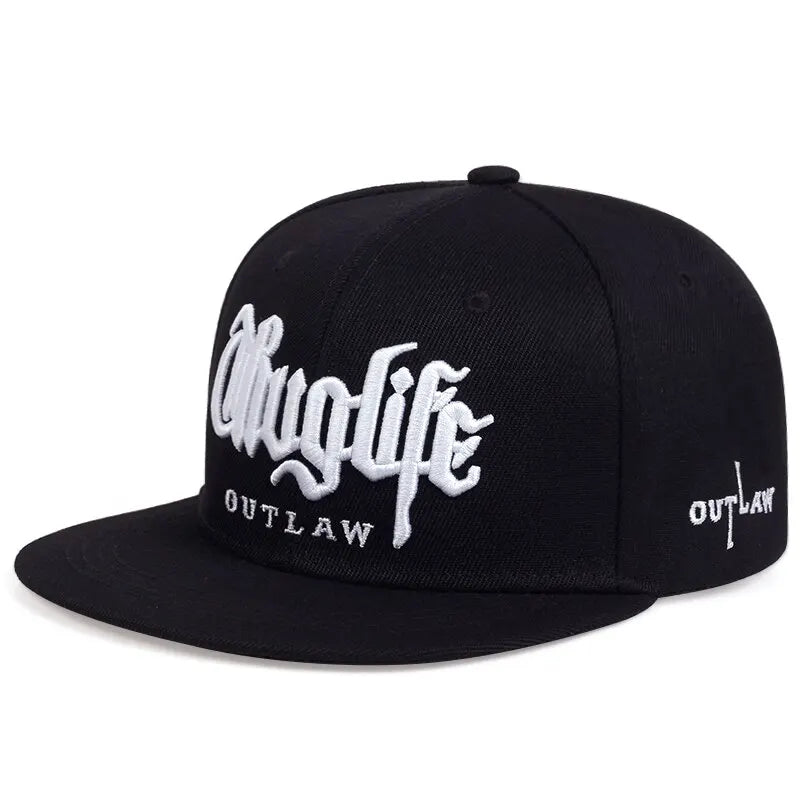 Thug Life Embroidered Baseball Cap – Fashion Snapback Hat for Adult Street & Casual Wear - Image 15