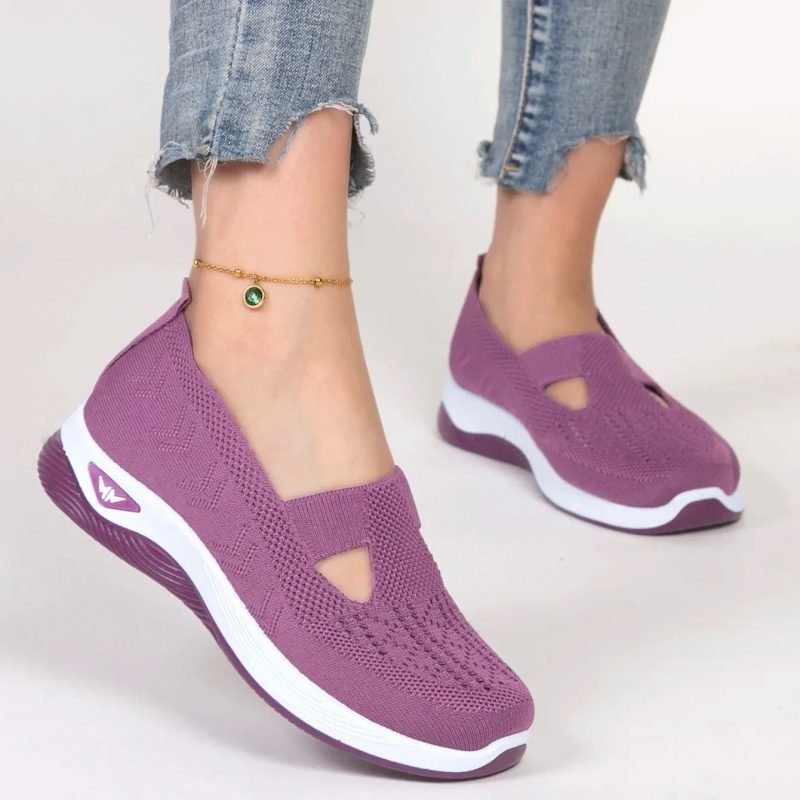 2025 Spring Women's Casual Shoes – Soft-Soled Breathable Sneakers for Middle-Aged & Elderly Moms - Image 6
