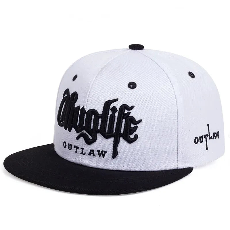 Thug Life Embroidered Baseball Cap – Fashion Snapback Hat for Adult Street & Casual Wear - Image 9