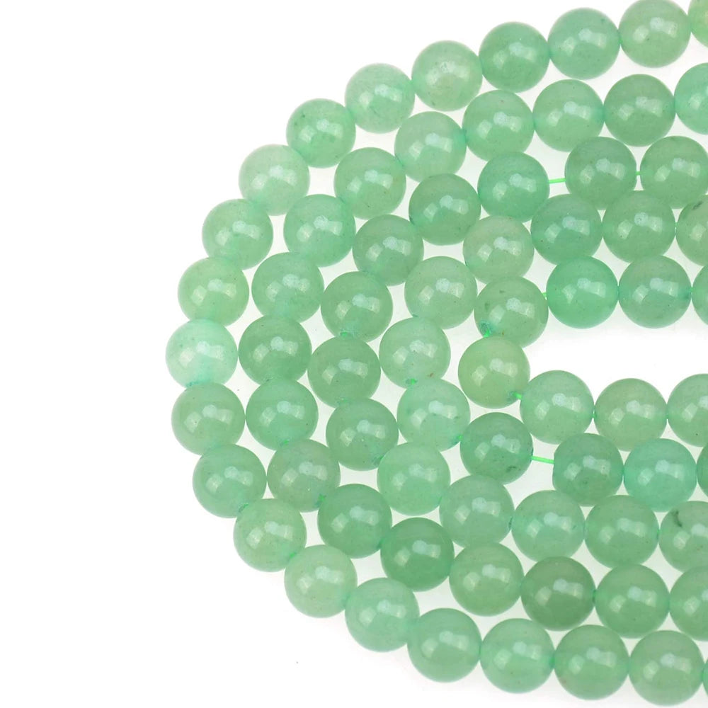 Natural Black Larvikite Labradorite Round Beads – Loose Stone Strand for DIY Jewelry Making - Image 44