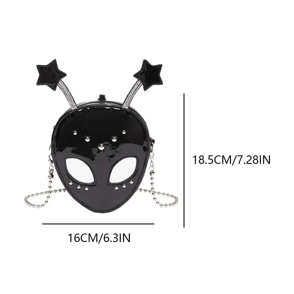 Novelty Halloween Ghost Bag – Gothic Crossbody Shoulder Purse for Women & Girls - Image 11