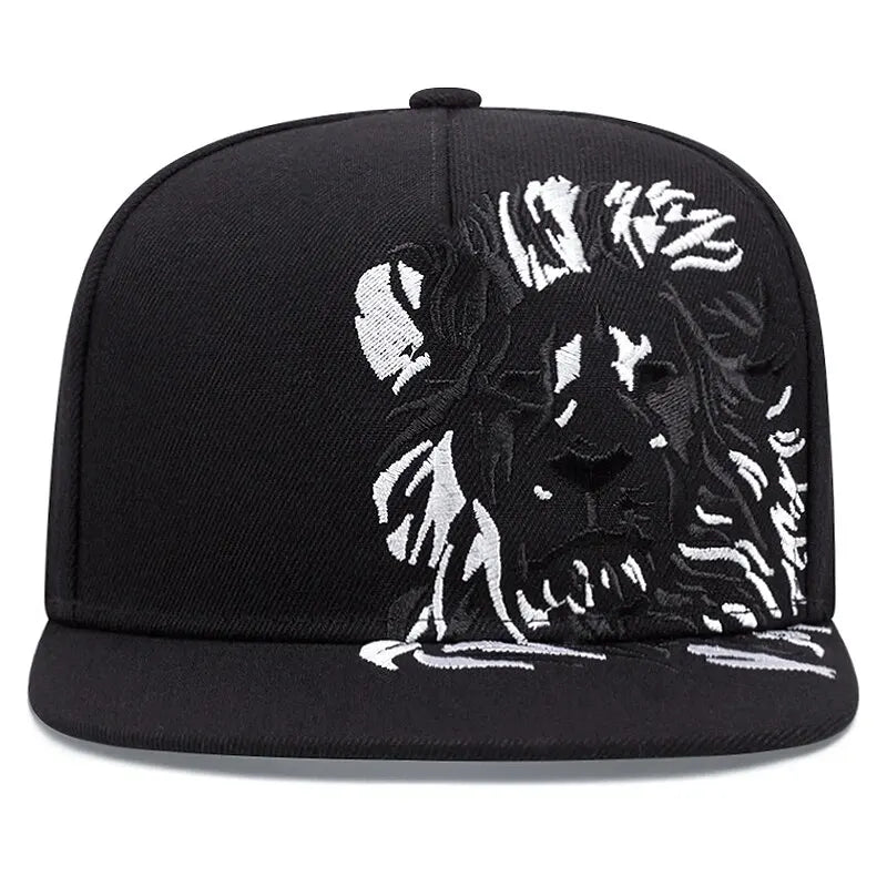 New Lion Embroidered Baseball Cap - Image 3