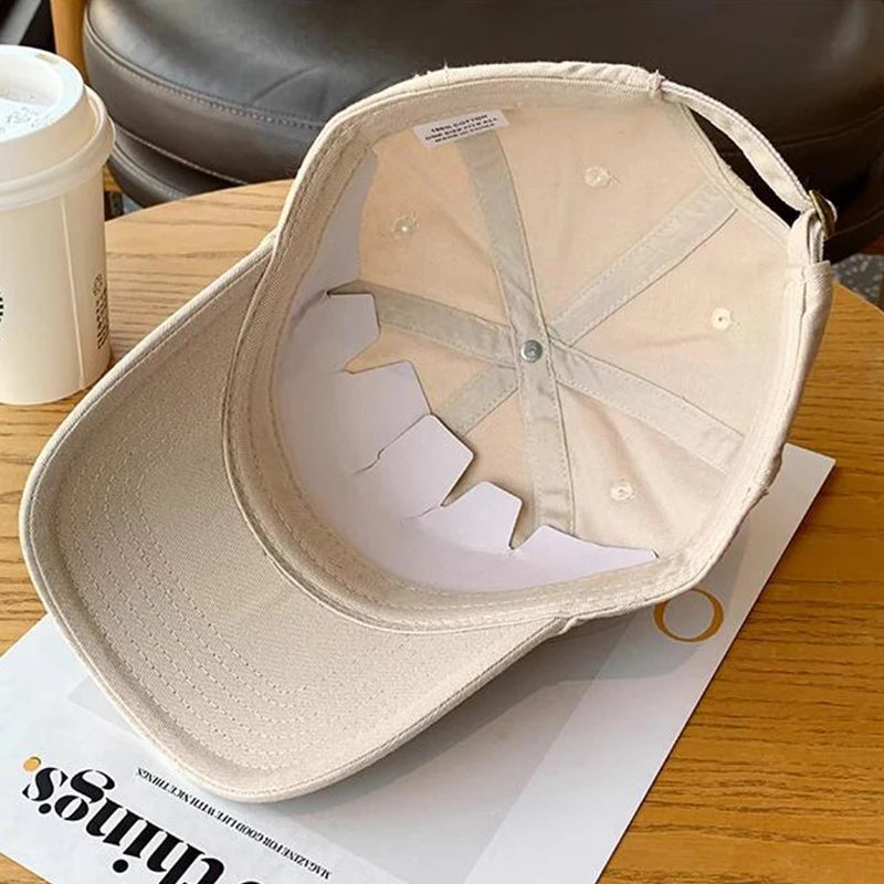 JK Korean Letter Embroidered Baseball Cap – Unisex Hip Hop Dad Hat for Streetwear & Sports - Image 5