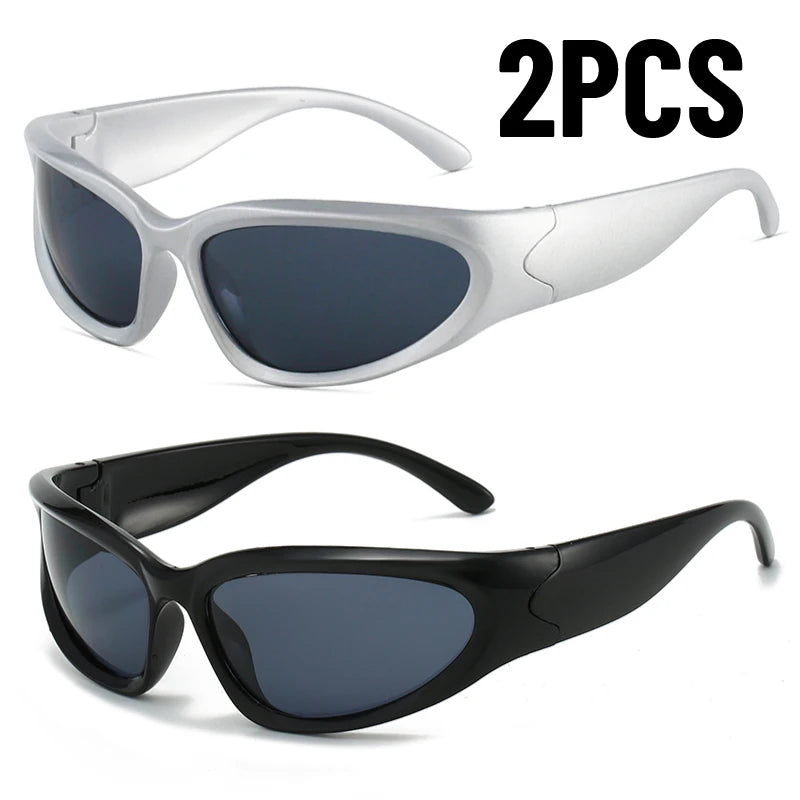 Y2K Square Bicycle Sunglasses – High-End UV400 Sports Shades for Men & Women (1/2/3pcs) - Image 10