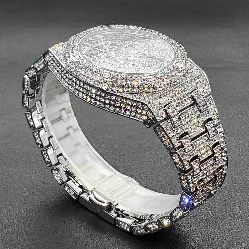 Luxury Diamond Watch for Men - Image 3