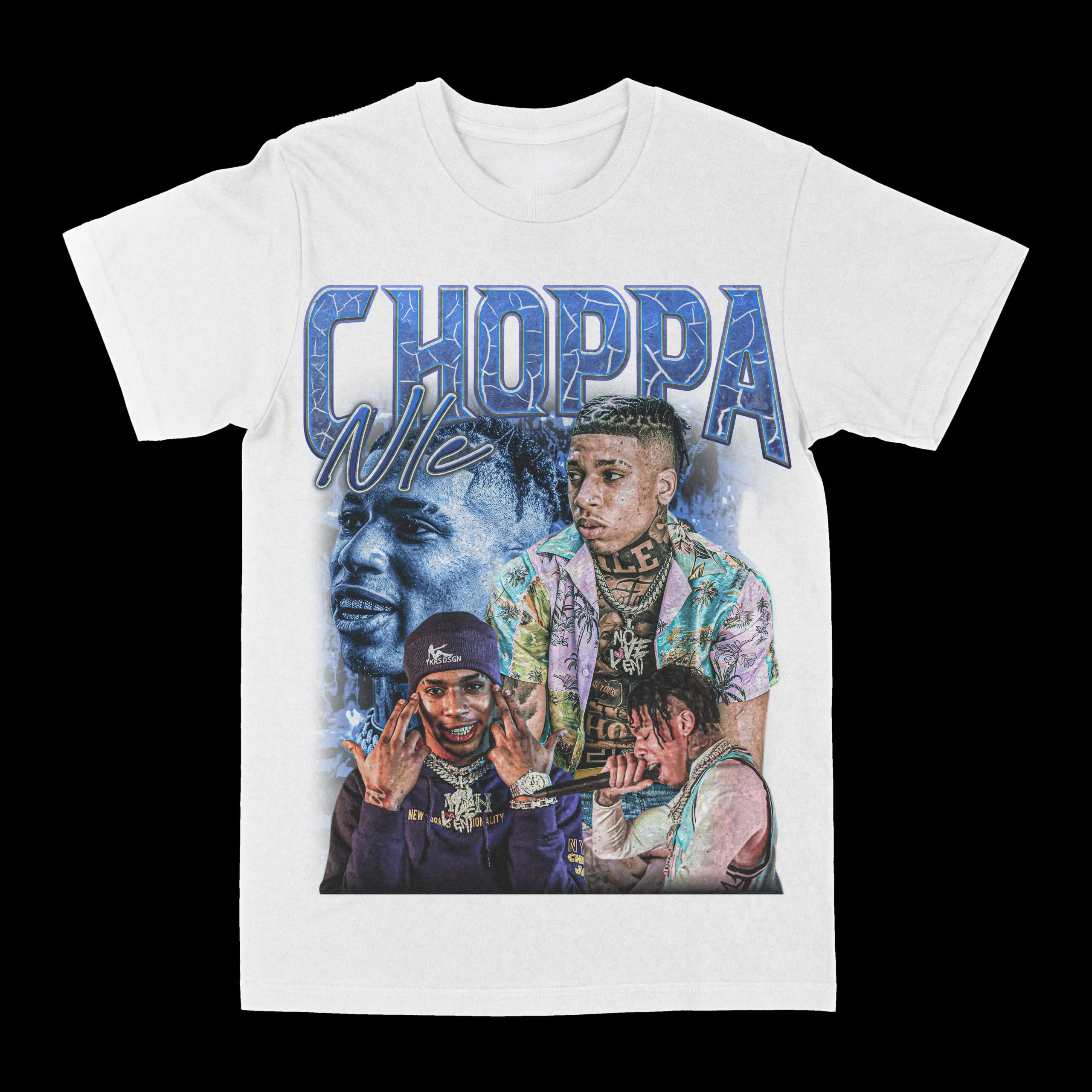 NLE Choppa Graphic T-Shirt – Unisex Retro Hip Hop Cotton Tee for Men & Women - Image 6