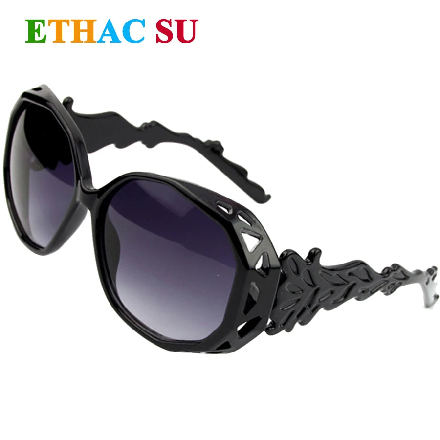 Oversized Spider Polygon Sunglasses – Luxury Retro Wrap Shades for Women & Men