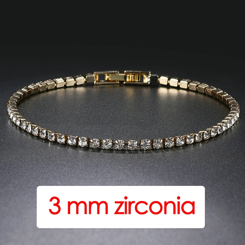 Hip Hop Iced Out Tennis Bracelet for Men – 3/4/5mm Cubic Zirconia Streetwear Jewelry - Image 17