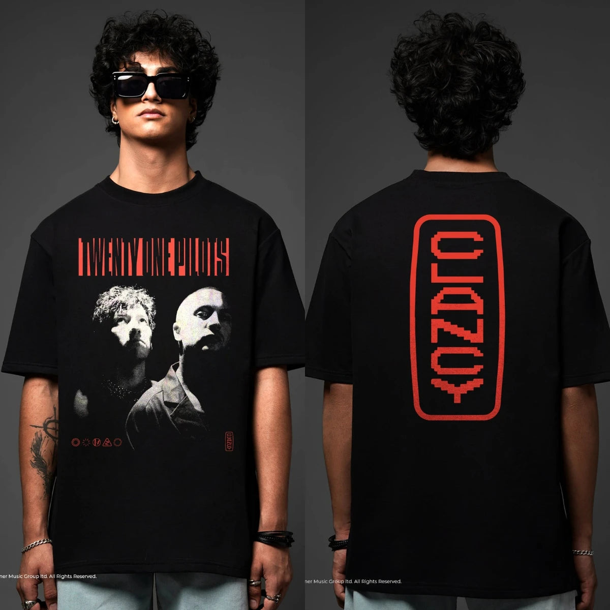 Twenty One Pilots Band T-Shirt – Oversized Unisex Summer Cotton Tee for Men & Women - Image 10