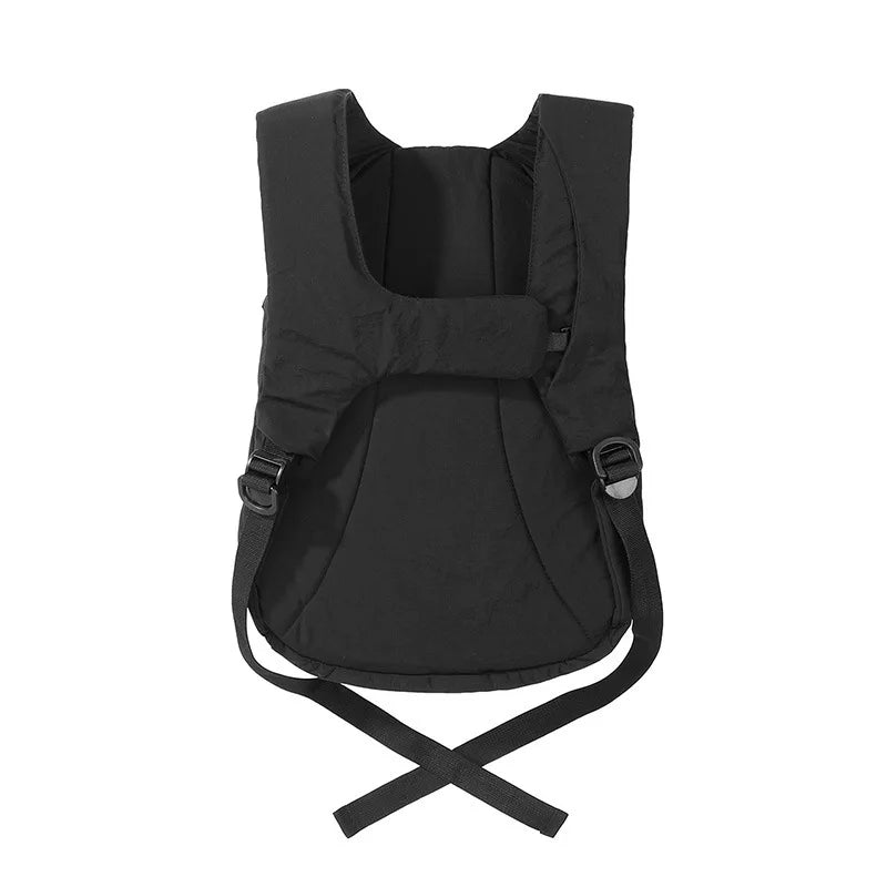 HKSH Men Dark Heavy Lightweight Leisure Future High Sense Adjustable Sport Backpack Outdoor Cycling Running Punk Techwear HK4671 - Image 5