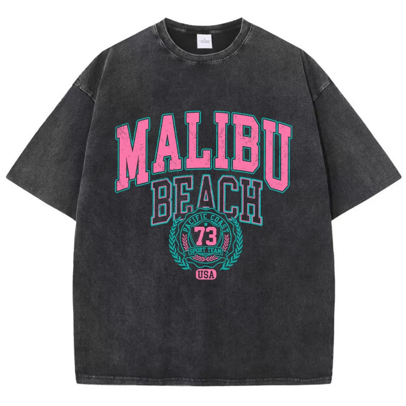 Malibu Beach Washed T-Shirt