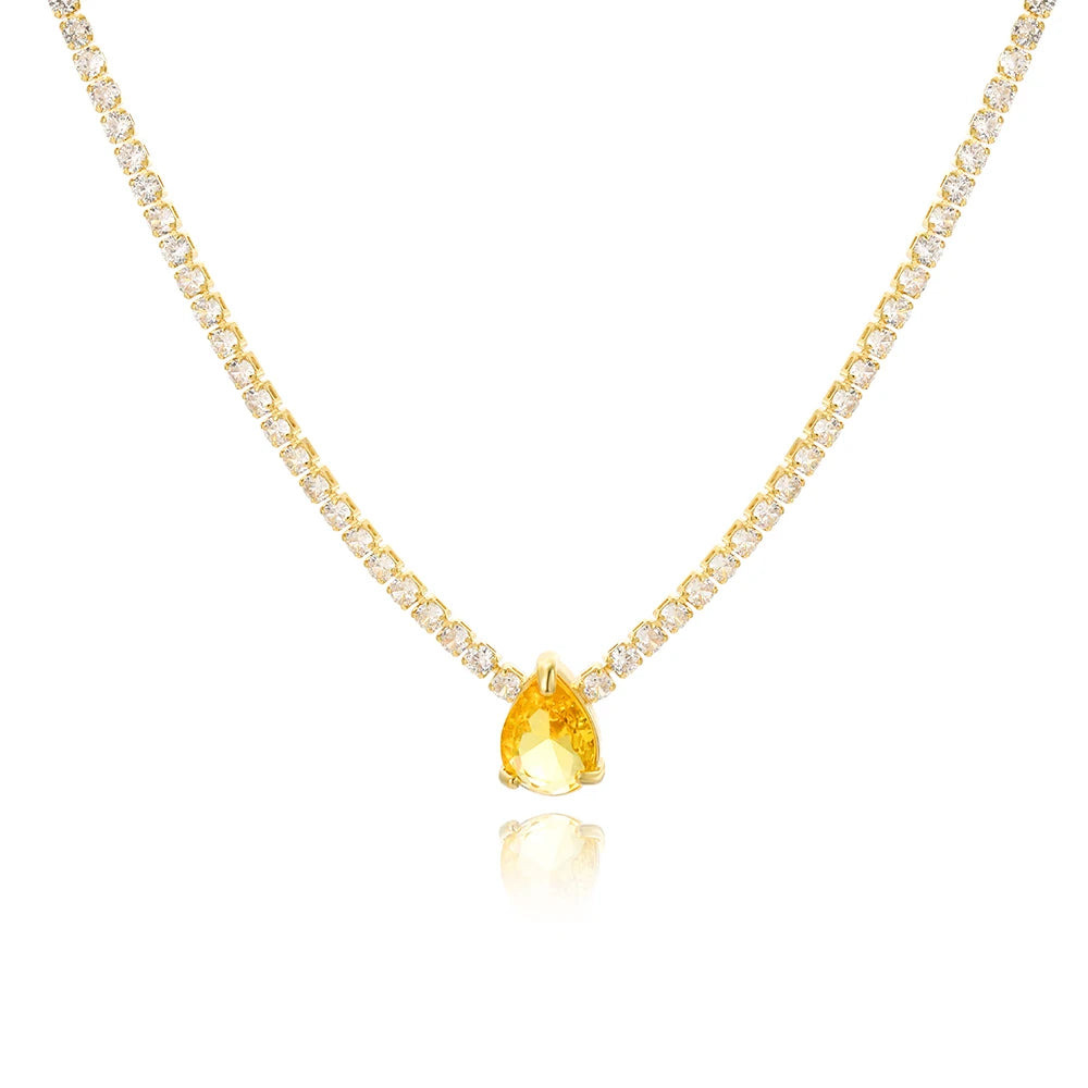 Shiny Full Crystal Stone Jewelry Set for Women - Image 11