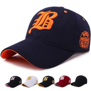 Embroidered Cotton Baseball Cap – Unisex Snapback Dad Hat for Summer & Casual Streetwear