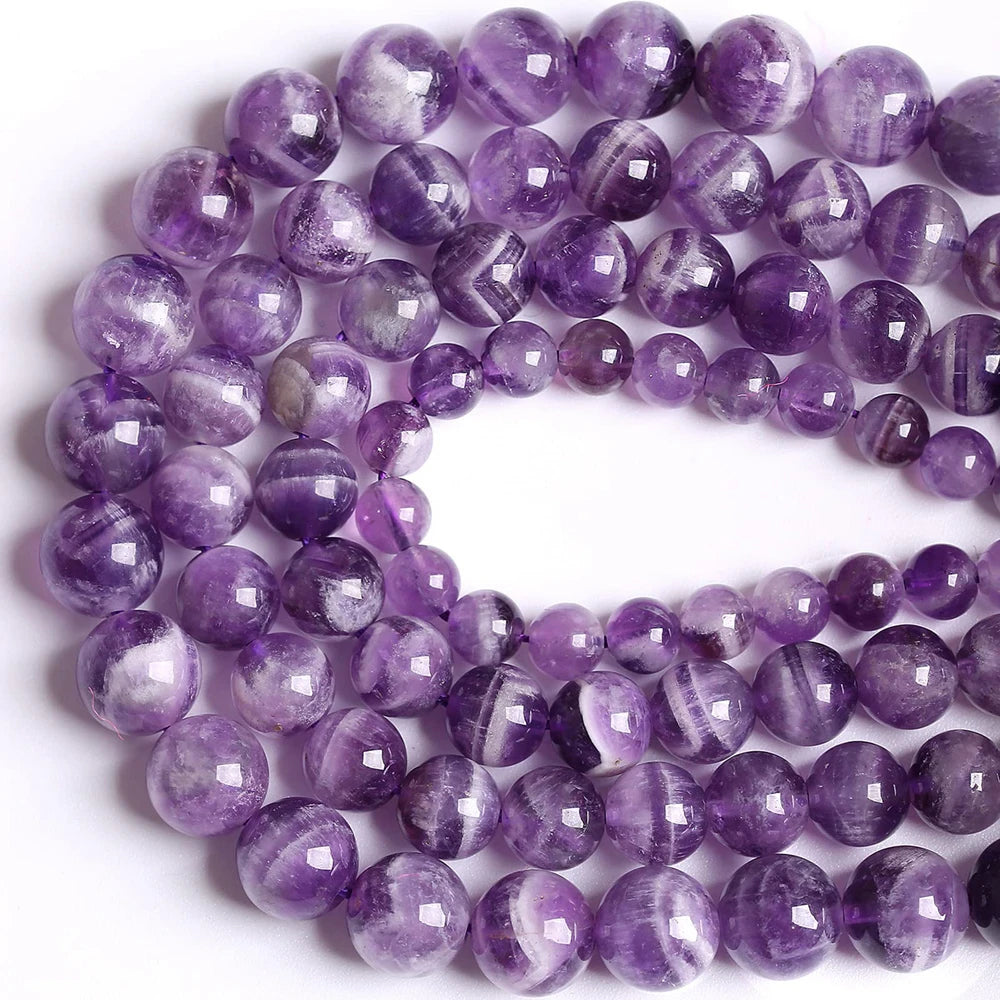 Natural Black Larvikite Labradorite Round Beads – Loose Stone Strand for DIY Jewelry Making - Image 42