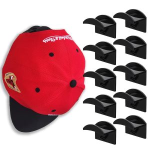 Minimalist Hat Hook Set – 5/10pcs Traceless Wall Hooks for Baseball Caps, Headphones & Accessories