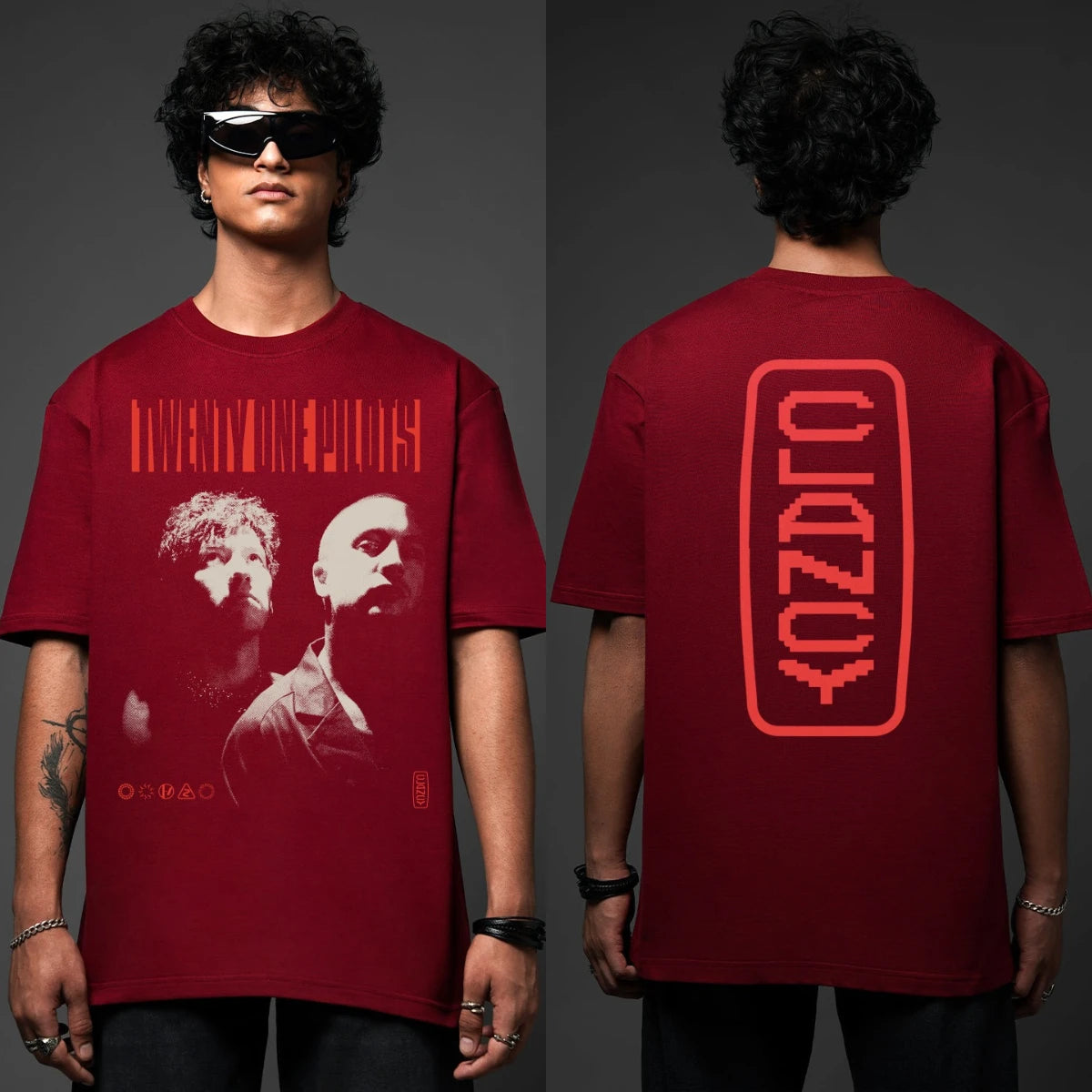 Twenty One Pilots Band T-Shirt – Oversized Unisex Summer Cotton Tee for Men & Women - Image 6