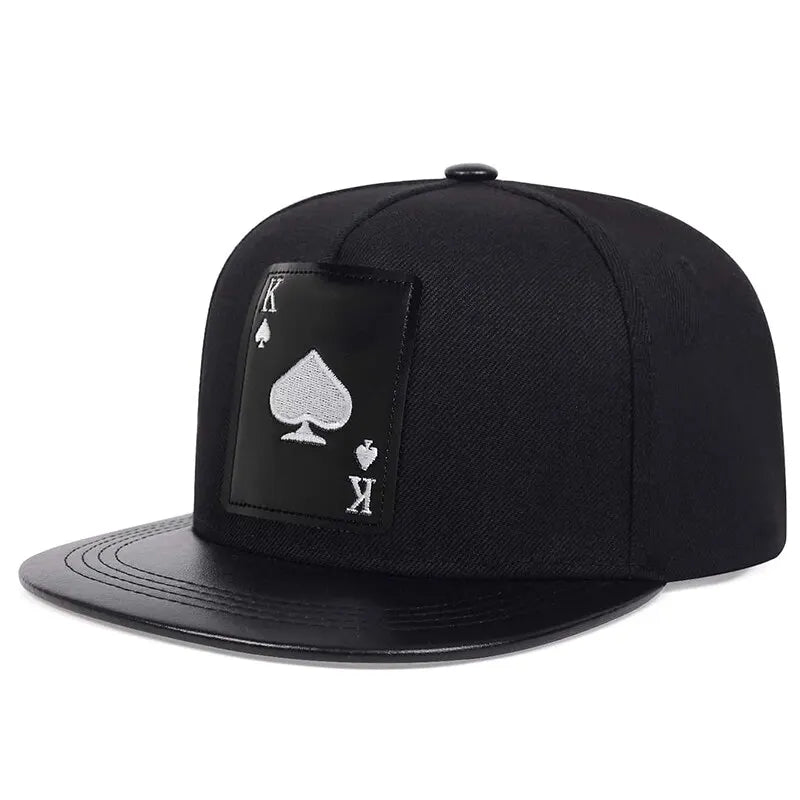 PU Leather Hip-Hop Baseball Cap - Image 9