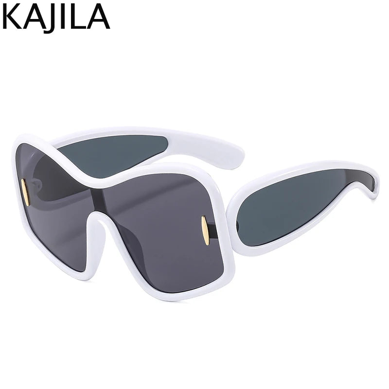 Oversized One-Piece Shield Sunglasses – 2025 Luxury Punk Square Eyewear for Men & Women - Image 8