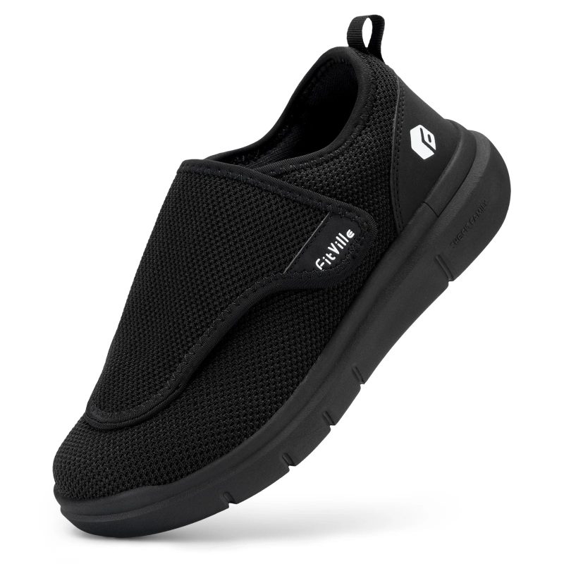 FitVille Extra Wide Women’s Diabetic Walking Shoes – Adjustable Orthopedic Shoes for Elderly & Swollen Feet - Image 7