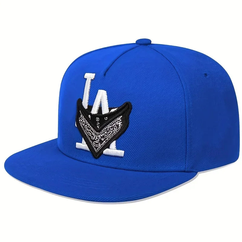 Unisex Los Angeles Embroidery Snapback Cap – Hip-Hop Trucker Hat for Spring & Autumn - Image 6