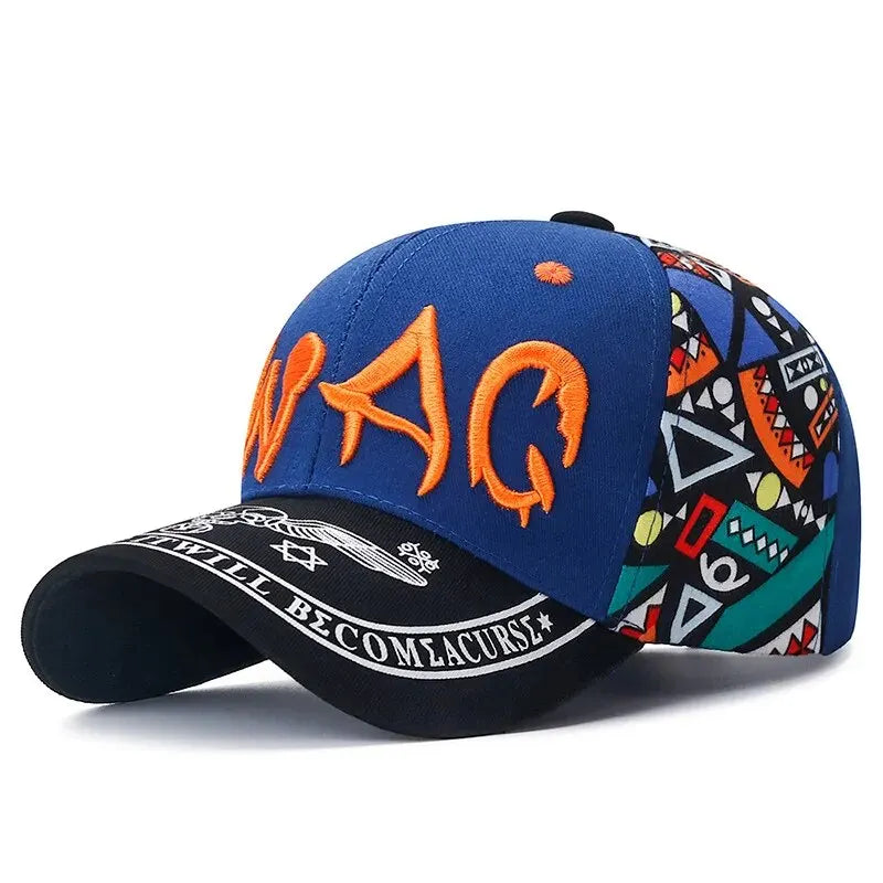 Spring/Summer Printed Baseball Cap – Korean-Style Embroidered Sun Hat for Women - Image 6