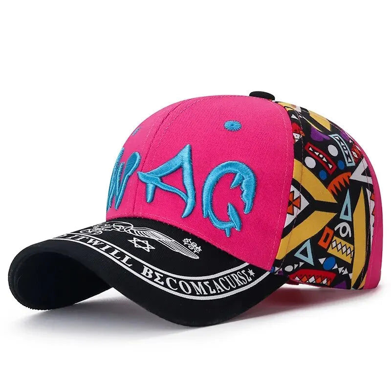 Spring/Summer Printed Baseball Cap – Korean-Style Embroidered Sun Hat for Women - Image 7