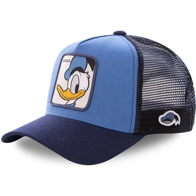 High-Quality Disney Style Cartoon Snapback – Unisex Cotton Mesh Baseball Cap - Image 17