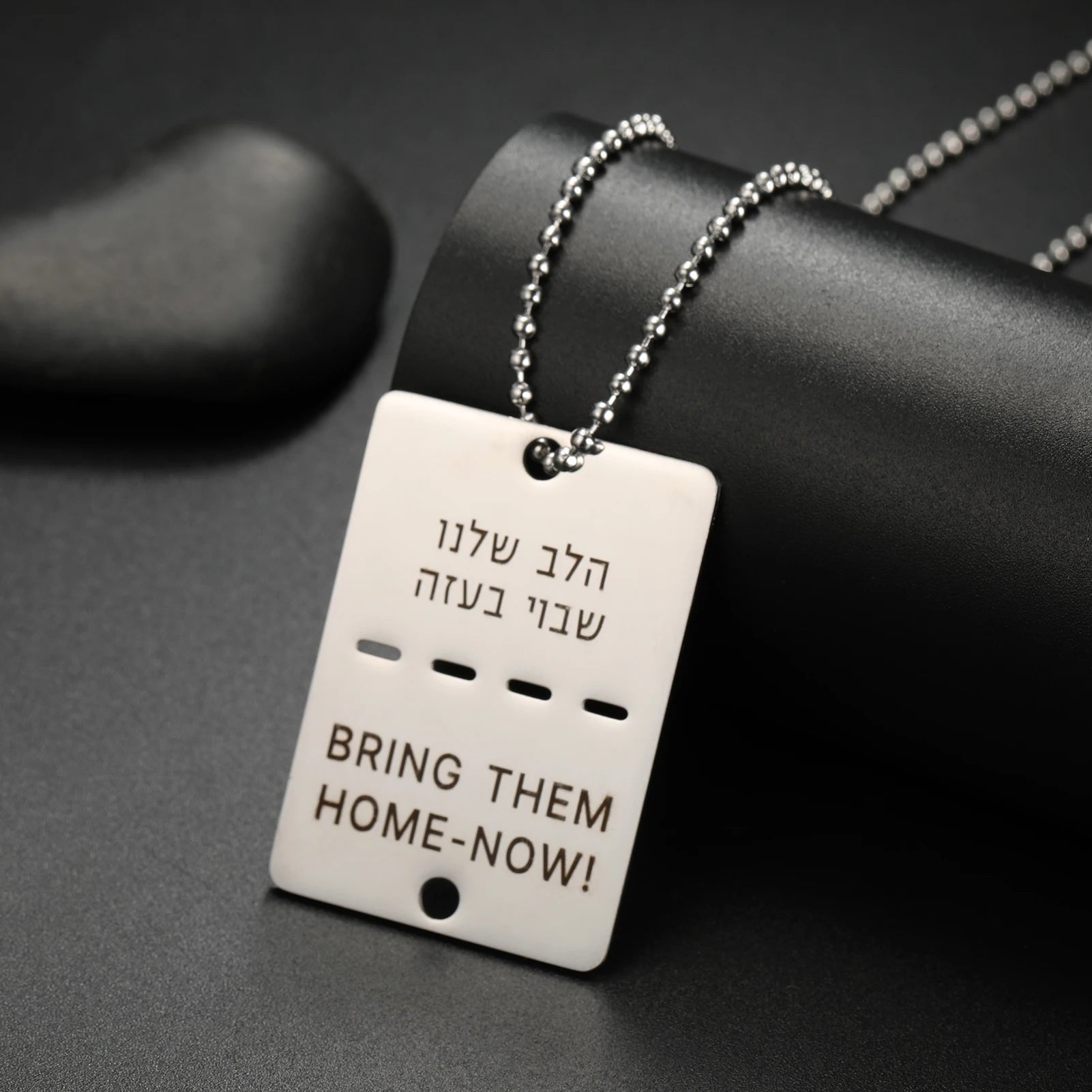 Personalized Military Dog Tag Necklace – Custom Stainless Steel Soldier Bar Chain for Men - Image 3