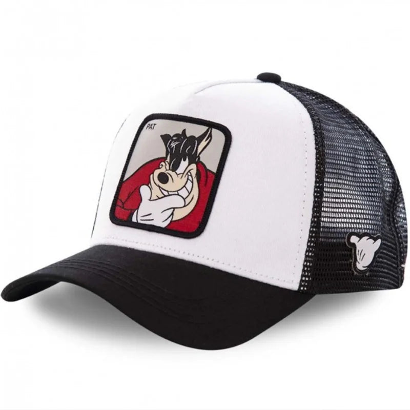 High-Quality Disney Style Cartoon Snapback – Unisex Cotton Mesh Baseball Cap - Image 18